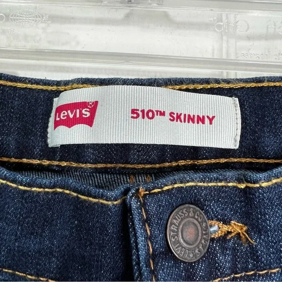 NWT Levi’s 510 Skinny Fit 4-Way Super Stretch Jeans Men’s Sz 30x30 - Picture 6 of 12